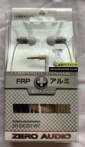 ZERO AUDIO Cuffie Stereo Orecchio Interno CARBO TENORE ZH-DX201-WT BIANCO - Foto 1 di 7