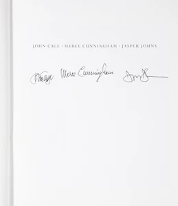 Johns, Jasper. & Cage, John. & Cunningham, Merce. : Dancers on a Plane – SIGNED - Picture 1 of 5