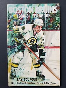 VINTAGE NHL ~ 1980-81 Boston Bruins Yearbook   M2233