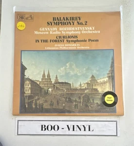 Balakirev - Symphony No. 2 / Ciurlionis In The Forest Symphonic Poem Lp Record - Imagen 1 de 6