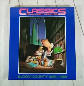 CLASSICS OF WESTERN LITERATURE BLOOM COUNTY 1986 - 1989 Paperback Berke Breathed - Picture 1 of 12