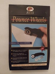 Pounce Wheels per vele e rivetti Amati - Picture 1 of 1