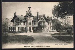 CPA Ambillou /I.-et-L., Chateau de la Trigaliére 1929 - Picture 1 of 2