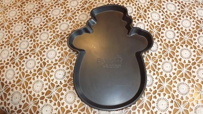 Brand Castle Snowman Cookie Decorating Mold Pan Festival Non Stick - Image 1 of 4