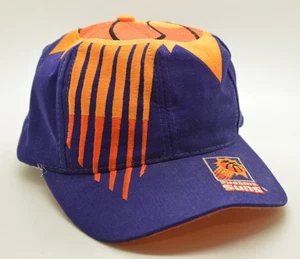Vintage Phoenix Suns The Game Big Logo Embroidered Cap 90’s Rare Adjustable Hat - Picture 1 of 7