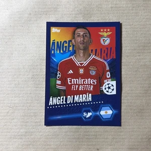 478 DI MARIA BENFICA TOPPS UEFA CHAMPIONS LEAGUE 2023-24 2024 STICKERS FOOT - Foto 1 di 2