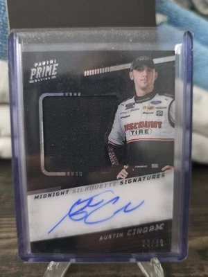 Austin Cindric 2023  Prime Racing  Midnight Silhouette Signatures #23/99 - Image 1 of 2
