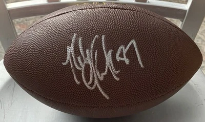 Rob Gronkowski Autógrafo/Firmado Wilson NFL Fútbol -Gronk Pegatina Certificado de Autenticidad Foto 1 de 3
