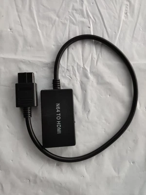 New N64 HDMI Converter Adapter 1080p HD Cable Nintendo Gamecube NES SNES N64 - Image 1 of 3