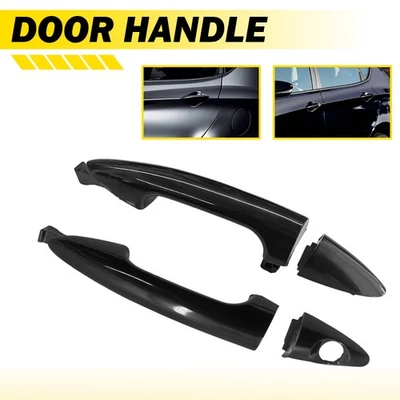 Exterior Door Handles 2X For 2017 Accent Hyundai Left Value Edition Front&Rear - Imagem 1 de 4