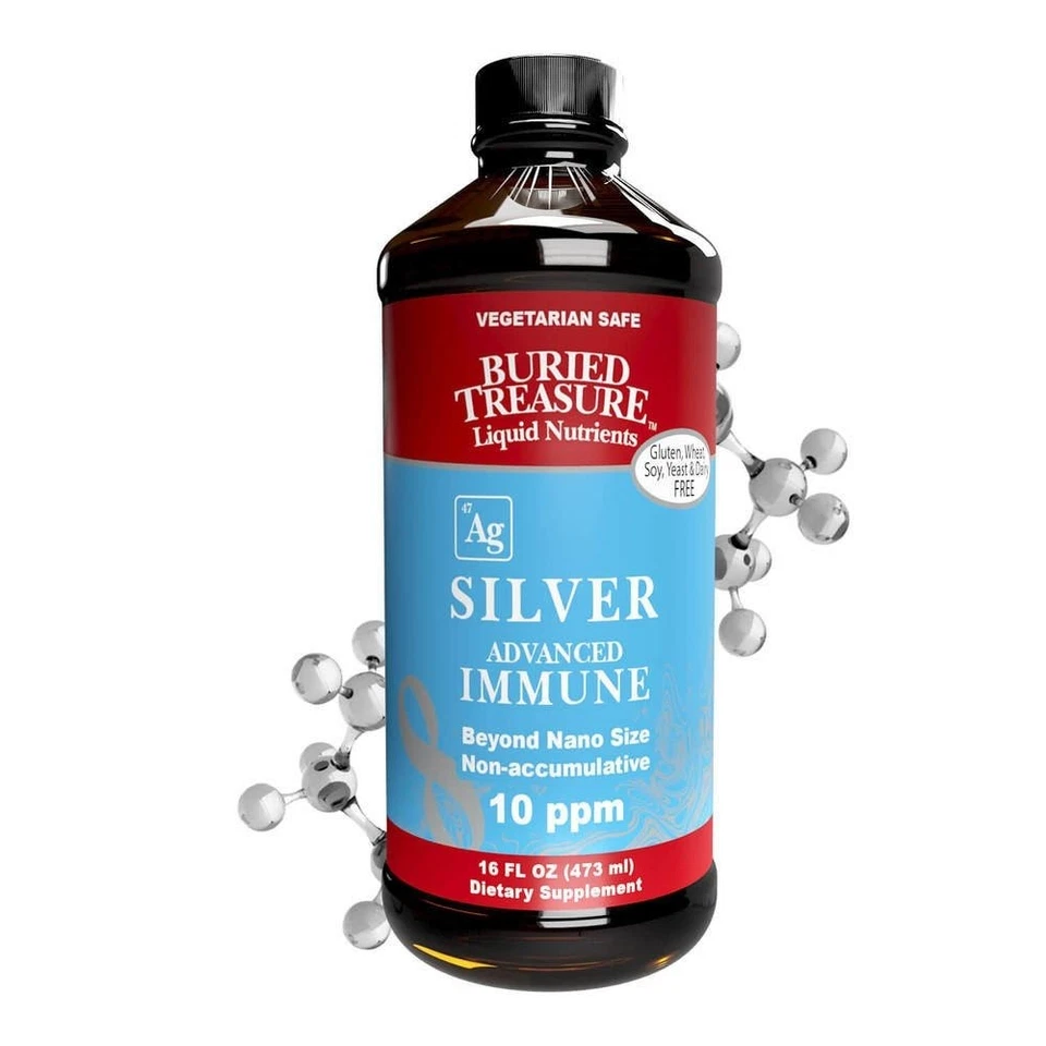 Gel blando Buried Treasure Silver Advanced Immune Support 16 oz Foto 1 de 1