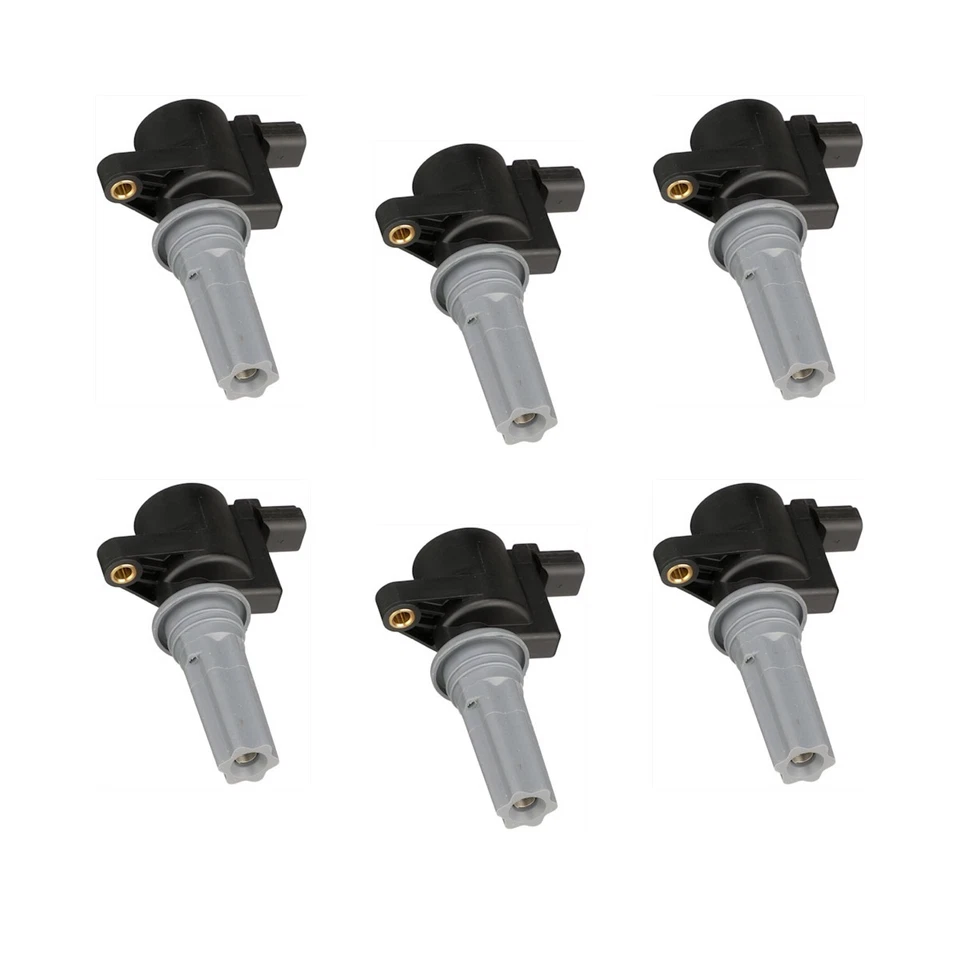 Juego de 6 bobinas de encendido SIFD496-6 para Lincoln LS Jaguar S-Type 2000-2003 Foto 1 de 4