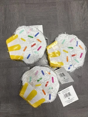 Mini Cupcake Pinata Piñata 321 Party X3 New - Image 1 of 3