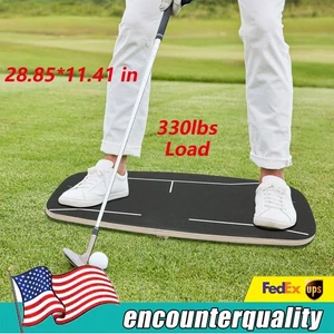 Golf Pressure Plate- Weight Shift Balance Board Golf Swing Trainer Training Aid - Picture 1 of 12