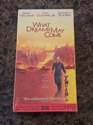 BRAND NEW What Dreams May Come (VHS; 1998) Robin Williams RARE Sealed OOP - Image 1 of 4