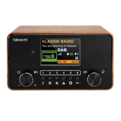Albrecht DR 866 Senioren- und Blindenradio DAB+/UKW großes 4" Farbdisplay, Fernb - Bild 1 von 2