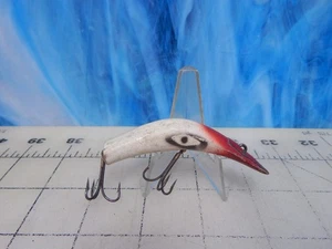 KAUTZKY LAZY IKE 3 WOOD DIVING CRANKBAIT 3" VINTAGE FISHING LURE - Picture 1 of 5