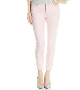NYDJ Women's Angie Skinny Ankle Jeans Size 4 Pigment Water Lily Stretch Distress - Picture 1 of 9