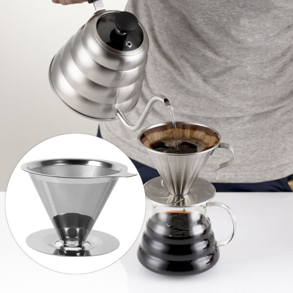 Reusable Coffee Dripper Coffee Filter For Cafe Home Photo Related