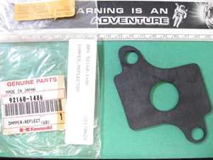 KAWASAKI ZX600/750/900 NOS OEM REFLECTOR DAMPER 92160-1486 jh - Bild 1 von 3