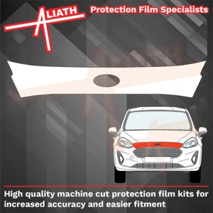 Fits Ford Fiesta MK8 Front Bumper Top Stone Chip Guard Paint Protection Film ST - Picture 1 of 3