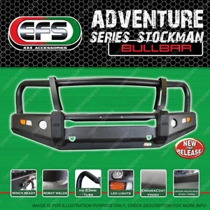 EFS Adventure Stockman 4WD Bull Bar for Nissan Navara NP300 MY21 Coil CAB 20-On - Picture 1 of 3