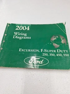 2004 Ford Super Duty Truck Wiring Diagram Manual F250 F350 F450 F550 Excursion - Picture 1 of 5