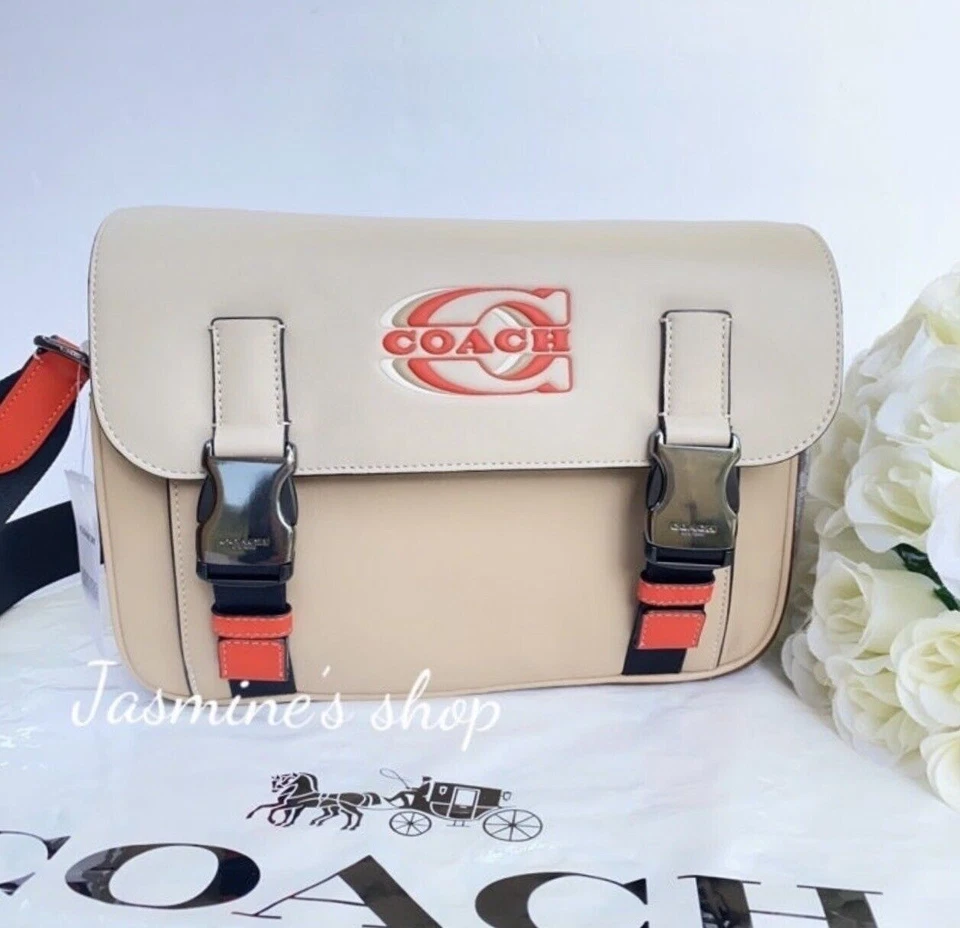 NWT Coach Track Crossbody Bag In Colorblock Signature Canvas CH106/CH118 - Image 1 of 1