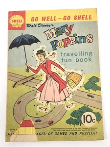 Walt Disney's Mary Poppins Travelling Fun Book (Shell Australia) 1964 - Picture 1 of 5