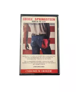 Vintage 1984 Bruce Springsteen Born In The USA Cassette Made in Canada - Picture 1 of 8