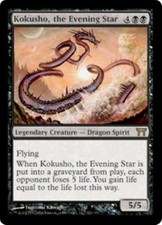 ^MTG Champions of Kamigawa - Kokusho, the Evening Star NM