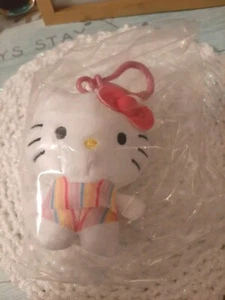 Hello Kitty Summer Keychain Sanrio Series 1 Year Clip New - Picture 1 of 5