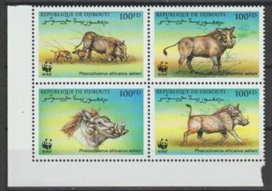 DJIBOUTI 2000 WWF SG 1192/1195 MNH - Bild 1 von 1