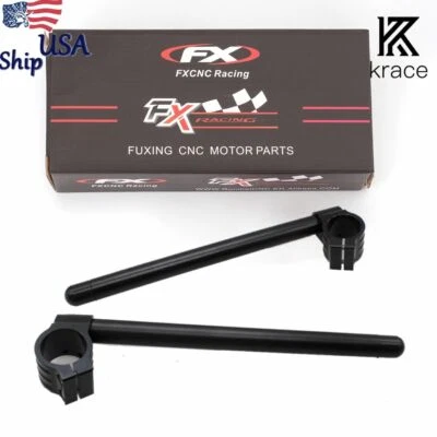 CNC 51 MM para manillar Kawasaki ZX6R 2009-2012 soportes de cabeza horquilla tubo clip Foto 1 de 4