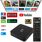 4K Android TV Box Ultra HD Media Player WIFI Smart Streamer Quad Core 3D Home