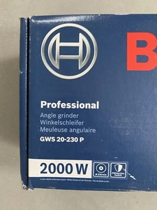 Bosch Professional Angle Grinder 2000W GWS 20-230 P plus Trojan Diamond Blade - Picture 1 of 3