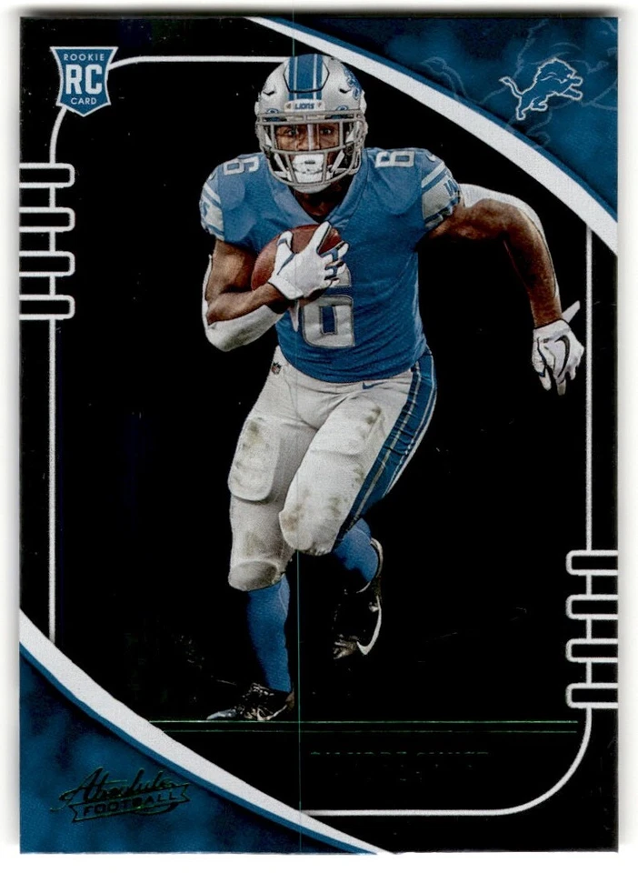 2020 Panini Absolute Green D'Andre Swift Rookie #124 Detroit Lions - Image 1 of 2