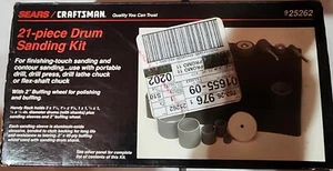 Sears Craftsman 20-teiliges Trommelschleifset für Finish- & Konturschleifen - Bild 1 von 4