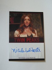 TWIN PEAKS NICOLE LALIBERTE DARYA Autograph Auto Card Limited Rittenhouse 2018