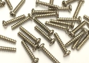 Micro Screw Tiny Popular M 1.7mm x 11mm Round Head for Hobby RC Toy Parts 50pcs - Picture 1 of 3