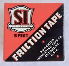 fRICTION TAPE SI 3/4” ROLL NO III-T NOS ANTIQUE VINTAGE ELECTRICAL USE neocurio