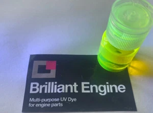 Tinte UV brillante motor de 5 ml, aceite traza, aceite hidráulico, diésel, fugas de gasolina - Imagen 1 de 3