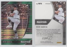 2020 Panini Prizm Draft Picks Green Pulsar Prizm Nick Garcia #PDP79