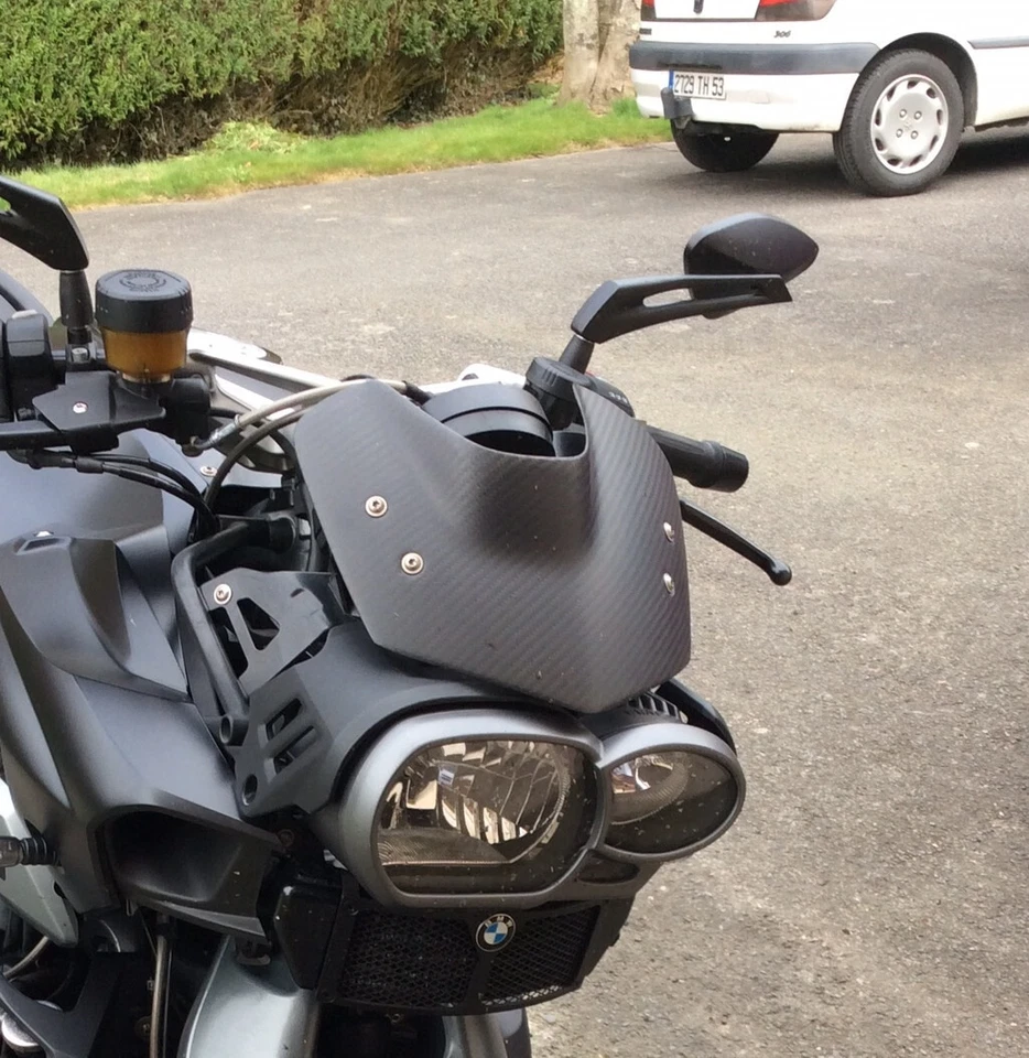 Parabrisas Bulle BMW K1200R K1300R 100% Carbono Mate Foto 1 de 1