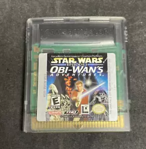 Star Wars Obi-Wan's Adventures (GBC/Game Boy Color) Tested Cartridge - Picture 1 of 2