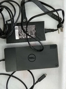 Dell  K20A K20A001 USB Type-C Docking Station P/N 04JXDM with DELL 130W Adapter  - Bild 1 von 6