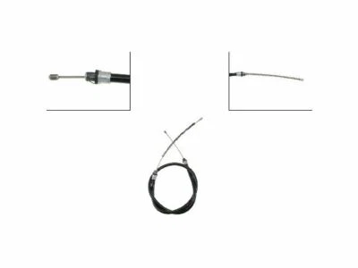 Cable de freno de estacionamiento trasero izquierdo Dorman 58182ZK para GMC Savana 3500 1996 Foto 1 de 2