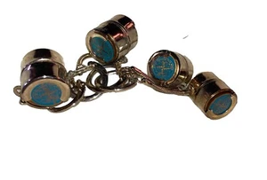 First National City Bank New York Banking Savings Vintage Keychain coin holder 4 - Picture 1 of 5