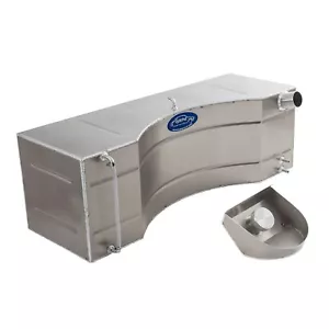 GRP4 Fabrications Race Shaped Alloy Fuel Tank - Twin 8mm Push On Fuel Fittings - Picture 1 of 9