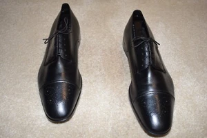 GORGEOUS SALVATORE FERRAGAMO "TRAMEZZA" OXFORDS 10 E $995 - Picture 1 of 7